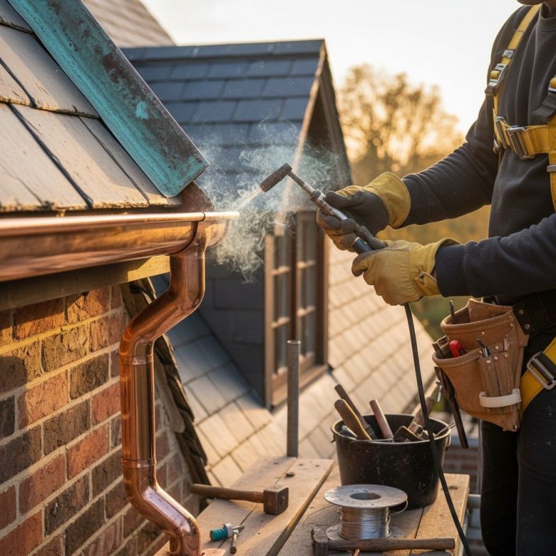 Copper Roof Construction
