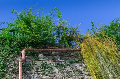 Copper Roof with Patina