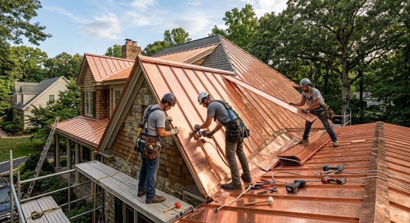Copper Roof Construction